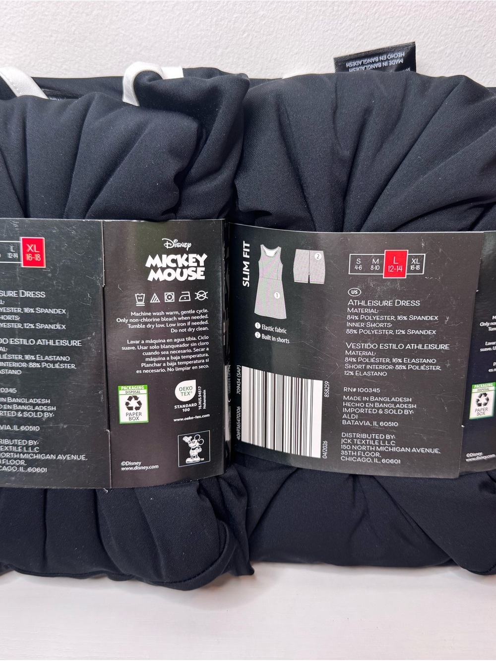 Aldi X Disney Minnie & Mickey Icon Cap & Dress set (set including one of each) - Picture 2 of 5